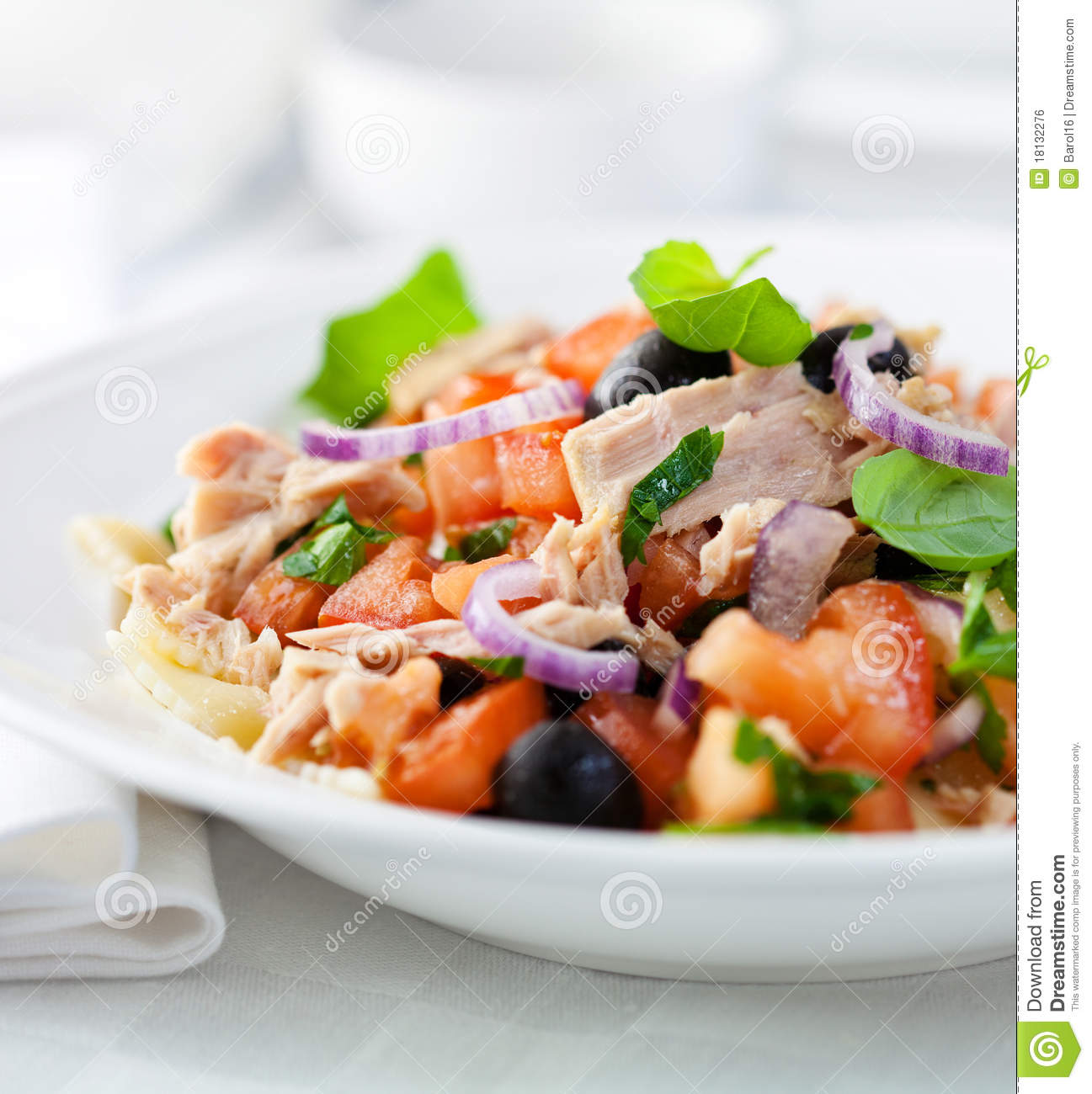 Salada de Atum e Tomate