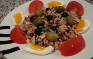 Salada de Feijão com Atum