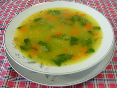 Sopa de Mandioquinha