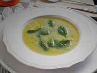 Sopa de Couve-Flor e Alho Francês 