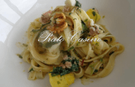 TAGLIATELLE DE ESPINAFRES COM ATUM