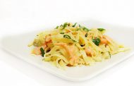 Tagliatelle de Salmão Defumado